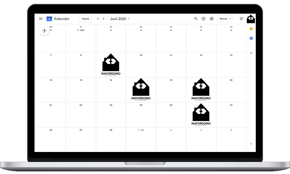 Mayordomo Zeitplan
