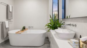 Badezimmerreinigung